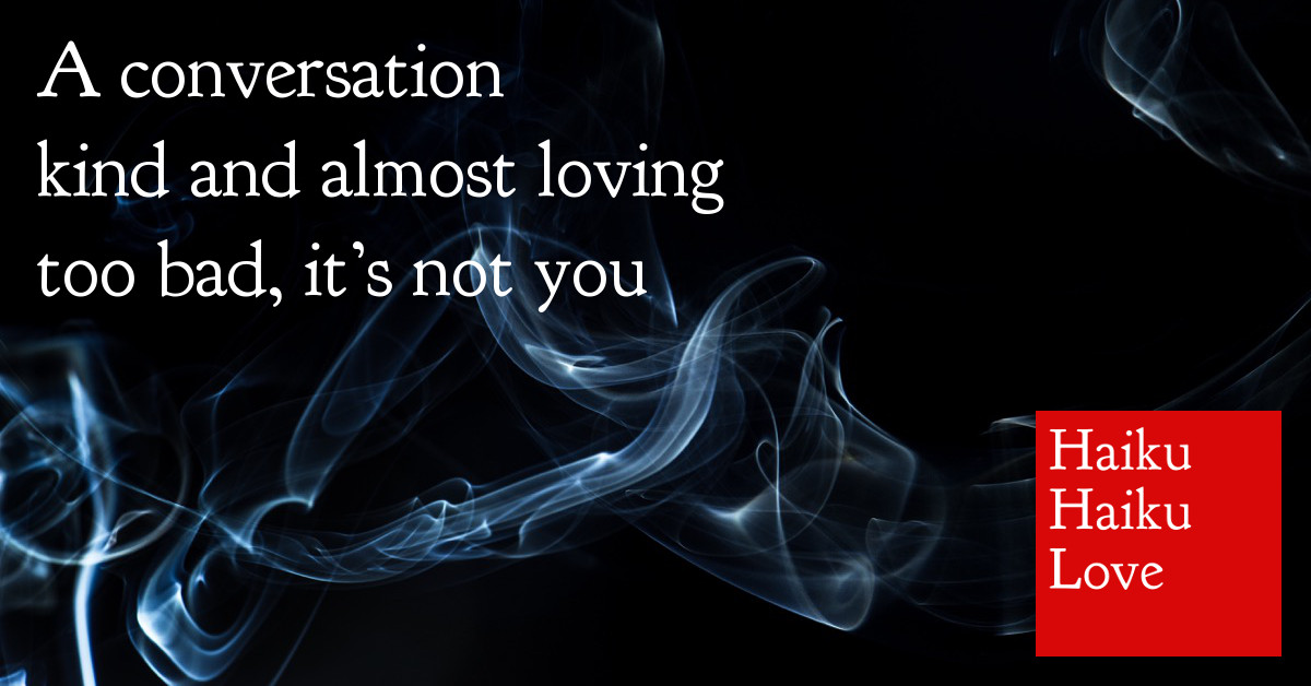 A conversation · Haiku Haiku Love