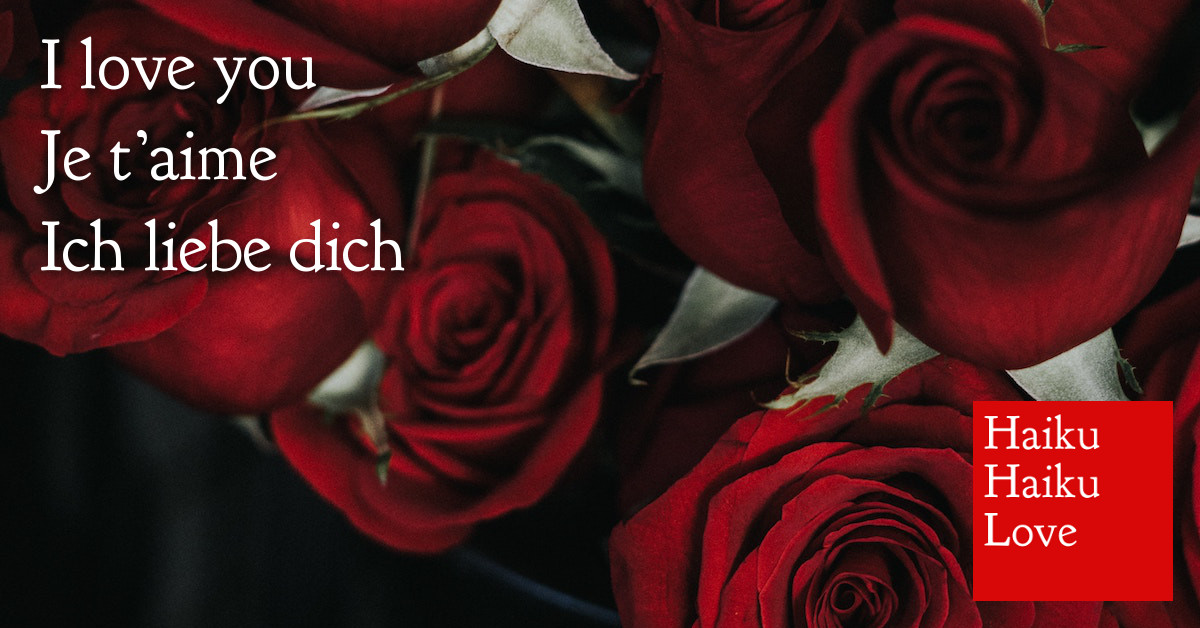 I love you · Haiku Haiku Love